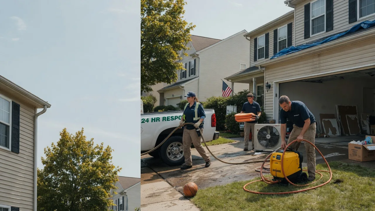 Emergency Water Damage Restoration in Houston, OH near me